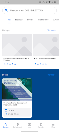 Android application CoEJ DIRECTORY screenshort