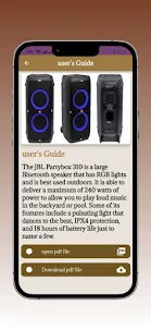 JBL Partybox 310 guide