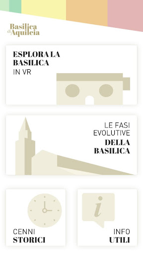 Android application Basilica di Aquileia screenshort