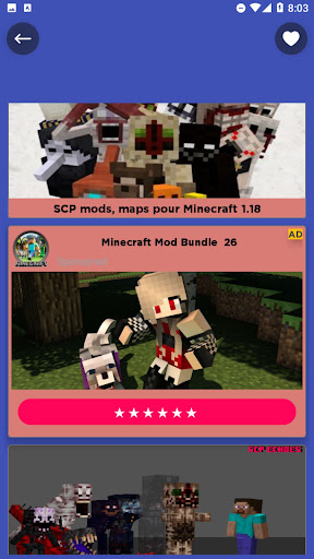 SCP mods maps for Minecraft PE
