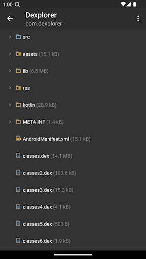 Dexplorer Screen 2