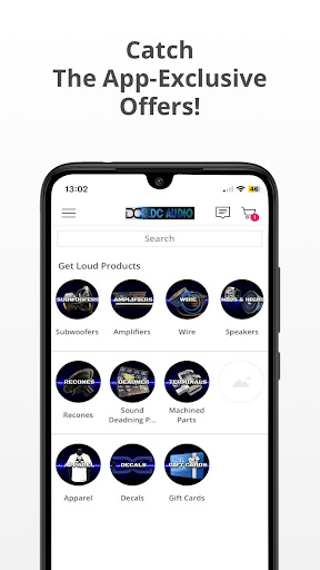 Android application DC Audio screenshort