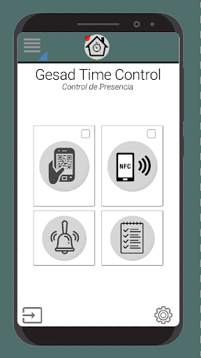 Android application Gesad Time Control 2.0 screenshort