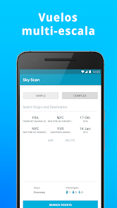 Captura 8 SkyScan - Vuelos baratos y Tiq android