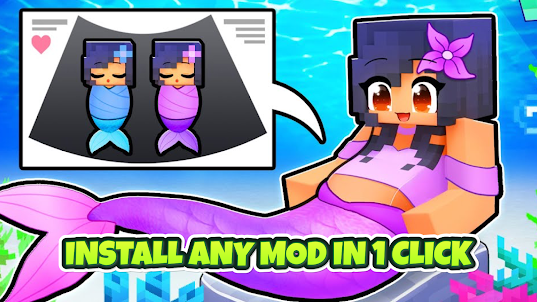 Mermaid Tail Mod for Minecraft