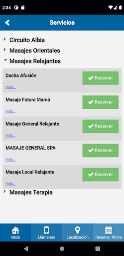 Spa Jardines de Albia Screen 2