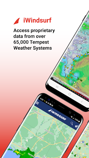 Android application iWindsurf: Weather and Waves screenshort