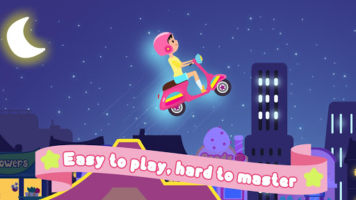 Girls run bike: Real racing Screen 3