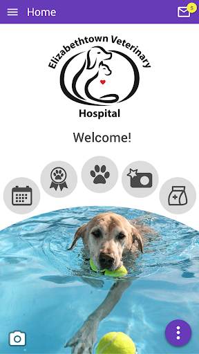 Android application Elizabethtown Vet Hospital screenshort