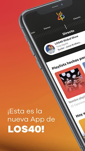 Android application LOS40 Dance screenshort