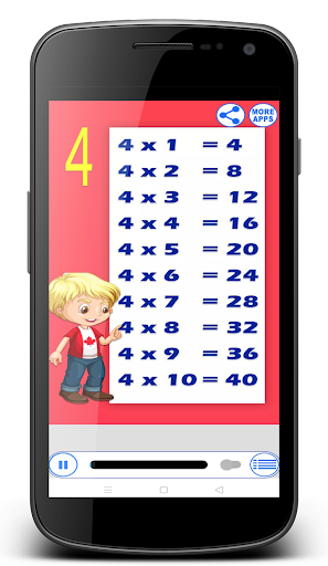 MARATHI TABLES Screen 3