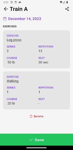Workoutier Screen 3
