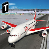 Snow Cargo Jet Landing 3D icon