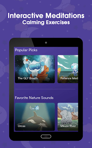 Screenshot of GLY: Learn to Meditate | Kids