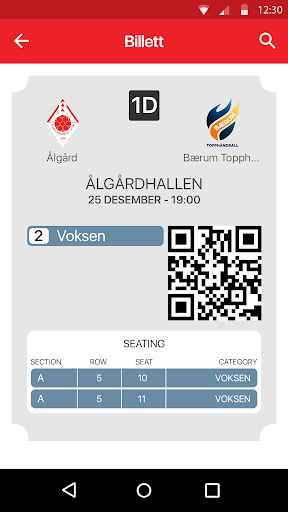Ålgård håndball Screen 3