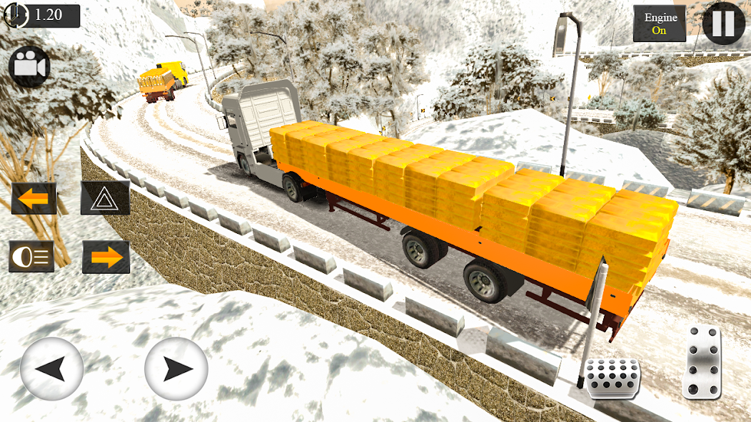 Uphill Gold Transport Truck Driver 1.0.9 APK + Mod (Unlimited money) untuk android
