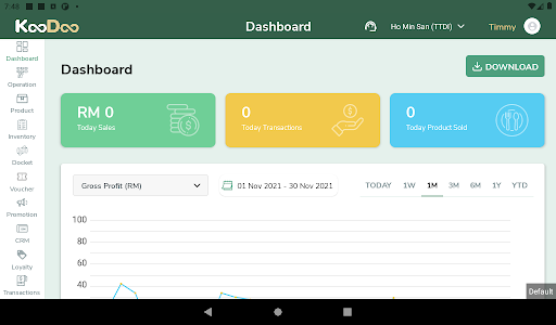 KooDoo Merchant Screen 3