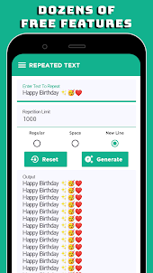 Text Repeater - Duplicate Text
