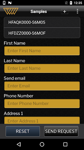 Screenshot of Tubing & Hose Selector
