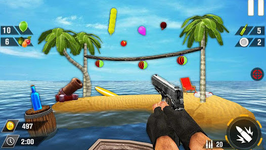 Bottle Gun Shooter Game Mod APK 1.0.6 (Unlimited money)(Unlocked) Gallery 3