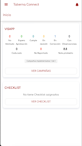 Taberna Connect Screen 2