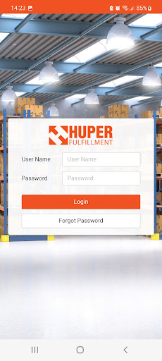 Android application Huper Fulfillment screenshort
