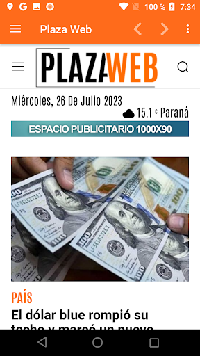 Plaza Web Screen 2