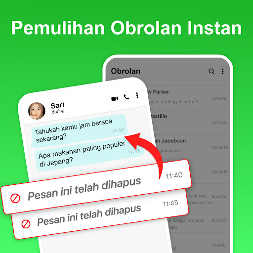 Pratinjau aplikasi