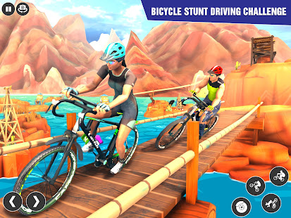 BMX Cycle Race 3D Racing Game android2mod screenshots 13