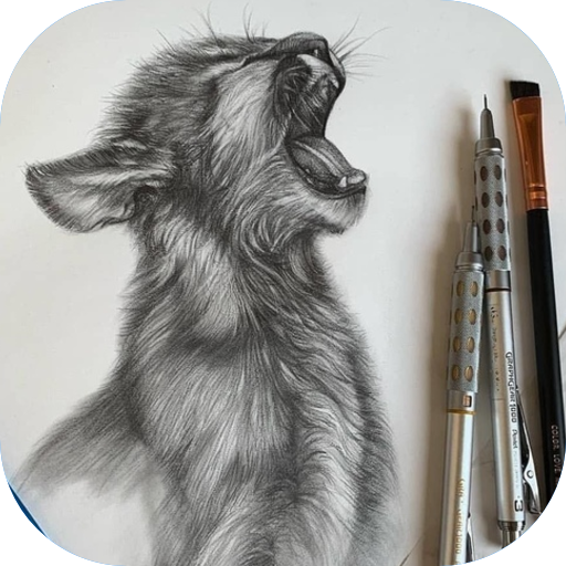 Pinterest  Desenhos de animais realistas, Raposas desenho, Esboços de  animais