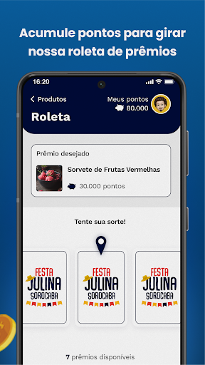 Android application Tintim - Festa Julina Sorocaba screenshort