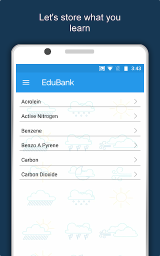 Screenshot of Meteorology Dictionary Offline