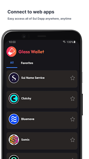 Glass Wallet | Sui Wallet Screen 3