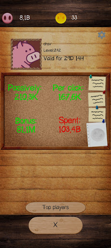 Pig Farm Clicker - Idle Game! Screen 2