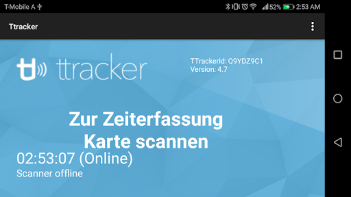 TTrackerV2 Screen 2
