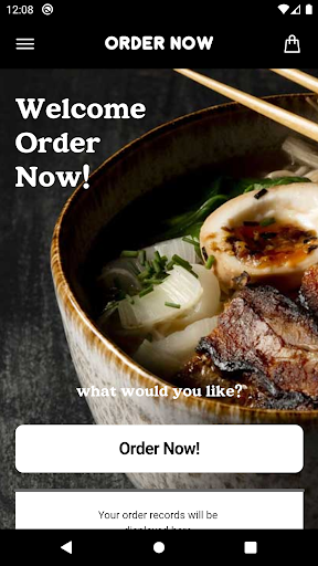 Android application Order Now - Take away, Dine in screenshort