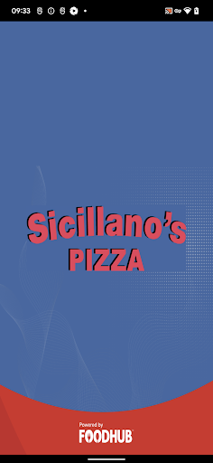 Android application Sicilianos pizza screenshort