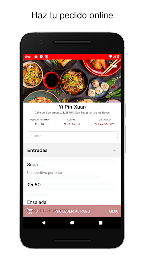 Android application Yi Pin Xuan screenshort