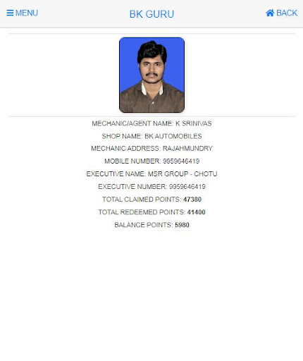 Android application BK Smart World screenshort