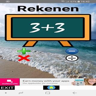 Android application Leren rekenen screenshort