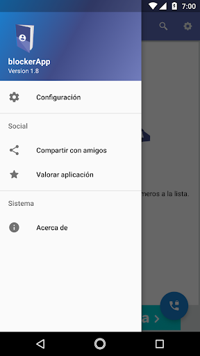 blockerApp Screen 2
