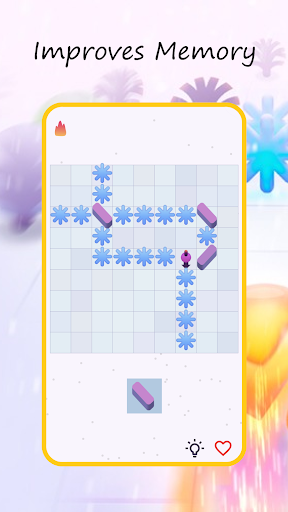 Android application Fire vs Snow: A Brain Game screenshort