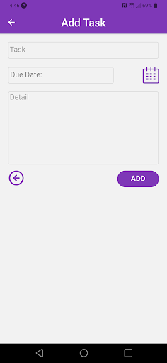TYs Todo App Screen 2