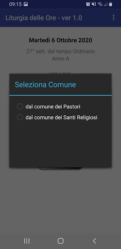 Liturgia delle Ore Screen 2