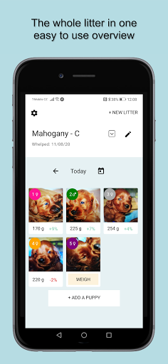 Android application FIDOPOLI Litter Diary screenshort