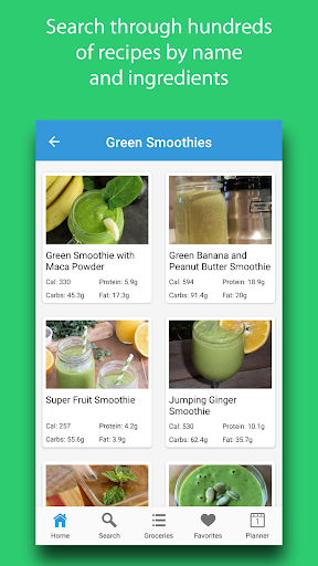 Smoothie Meals - Recipes, Groc Screen 3