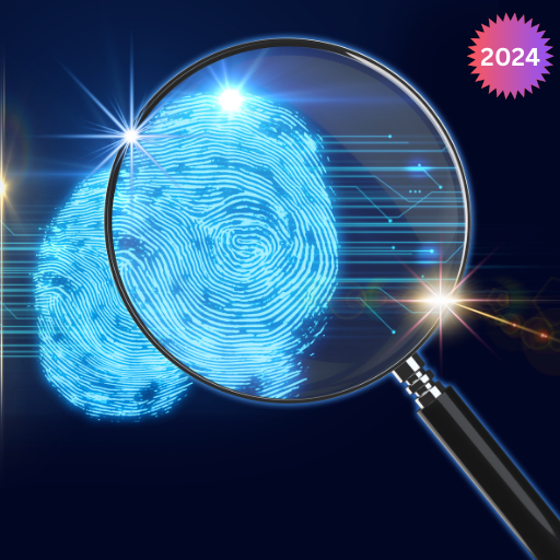 Magnifying Glass With Light logo