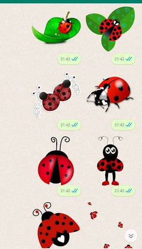 Stickers de ladybug Screenshot 2 - AppWisp.com