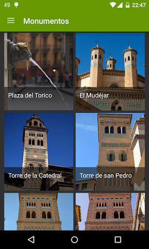 Android application Turismo Teruel screenshort