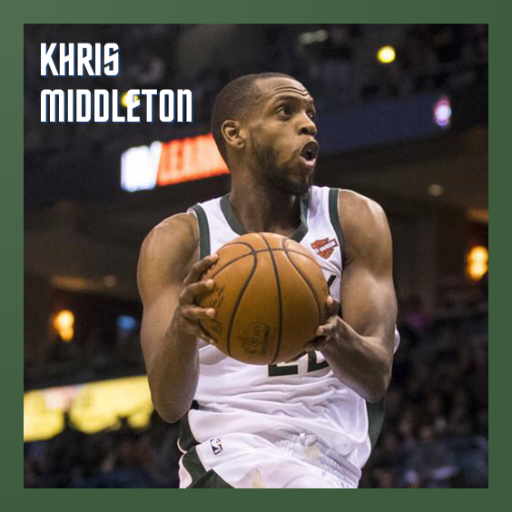 Khris Middleton HD Wallpaper logo